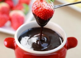 チョコフォンデュ